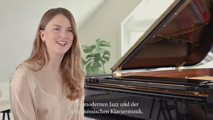 Steinway A-188 Flügel im Studio von Jazzpianistin Maren Selvaag